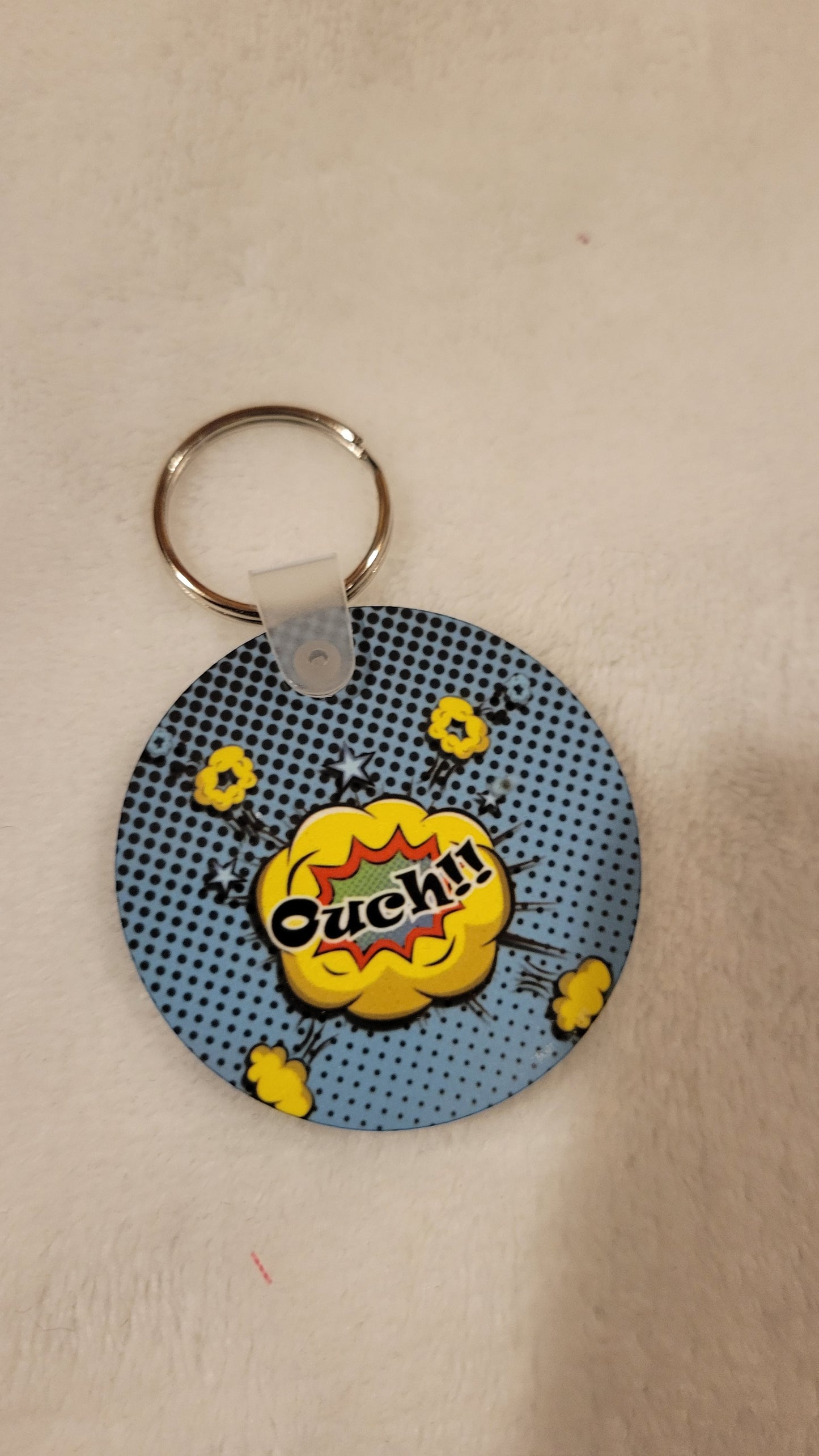 Ouch Keychain