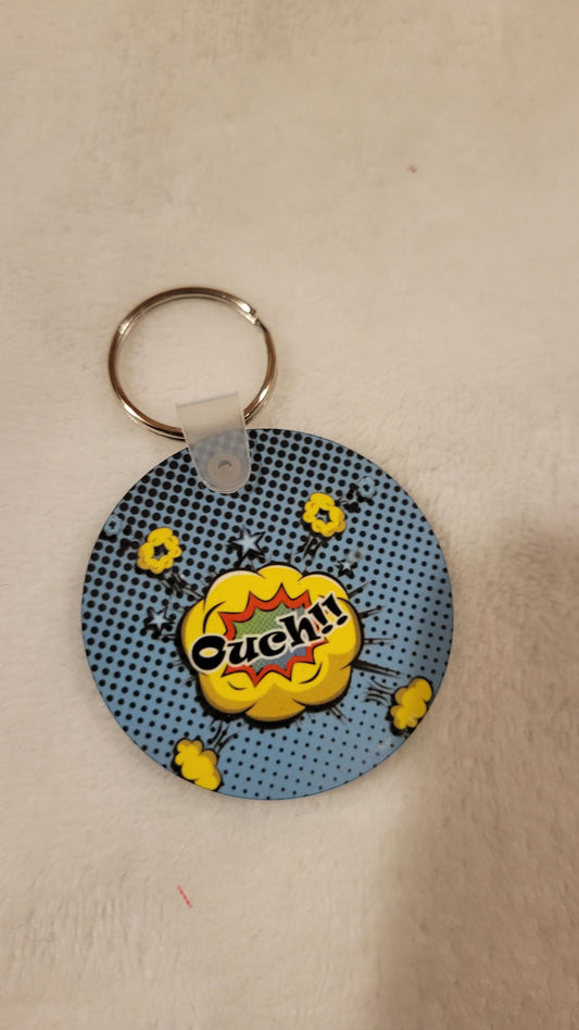 Ouch Keychain